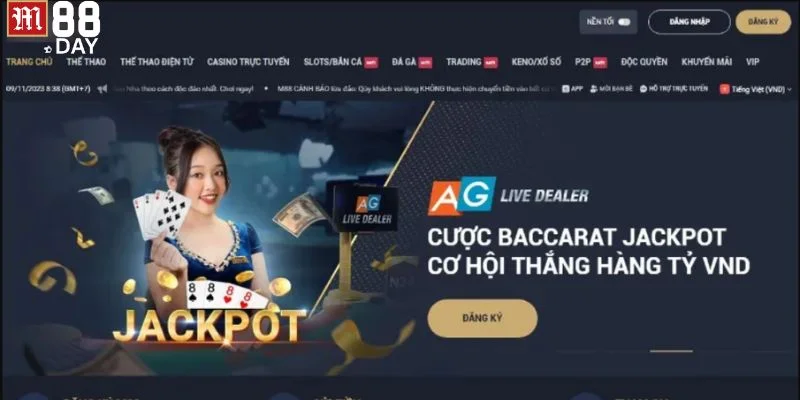 Kho game bài đổi thưởng chất lượng cao chỉ có tại M88.